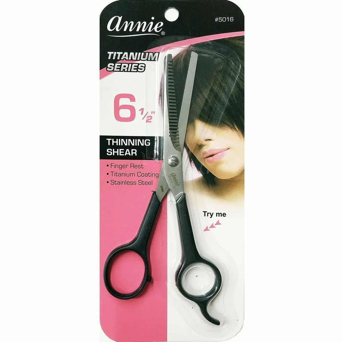 Annie: Titanium Series Thinning Shear 6.5" #5016 1