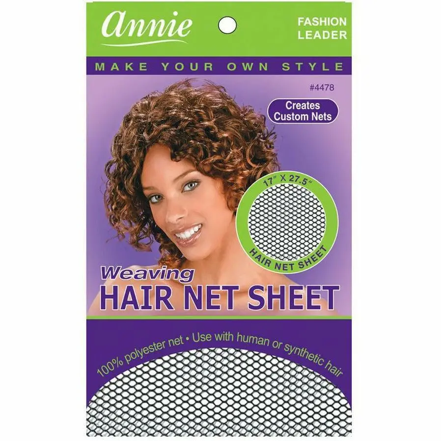 Annie: Weaving Hair Net Sheet #4478 1