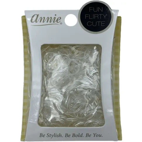 Annie: Clear Elastic Band #8552 1