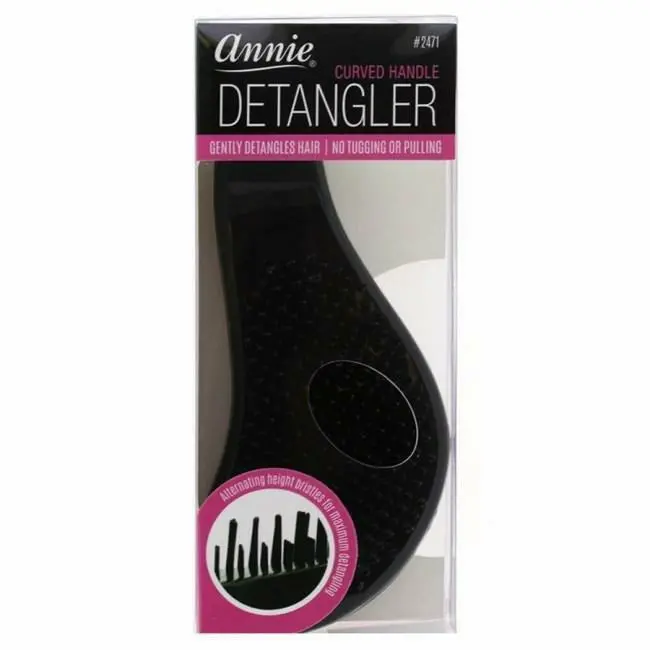 Annie: Curved Handle Detangler 1