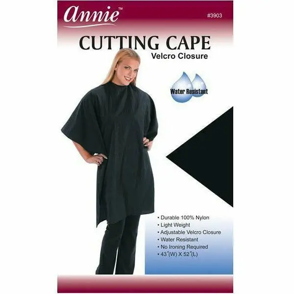 Annie: Cutting Cape With Velcro Closure #3903 1