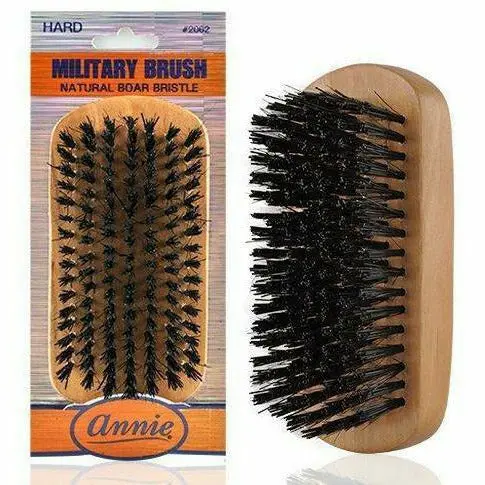 Annie: Hard 100% Boar Bristle Military Brush #2062 1