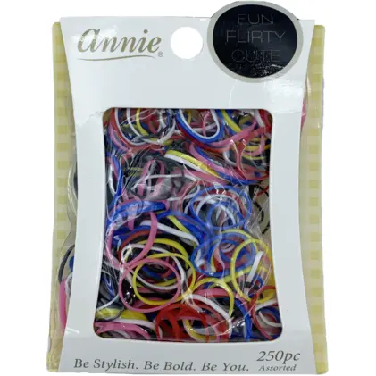 Annie: Assorted Color Elastic Band #8553 1