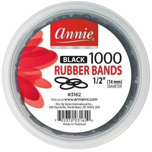 Annie: Rubber Bands 1000 1/2" #3162 1
