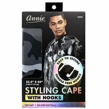 Annie: Styling Cape With Hooks 1