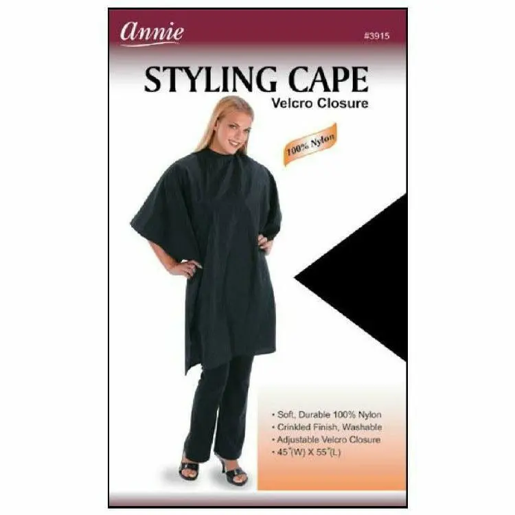 Annie: Styling Cape With Velcro Closure #3915 1