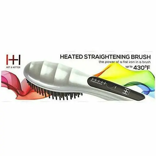 Hot & Hotter: Heated Straightening Brush #5948 1