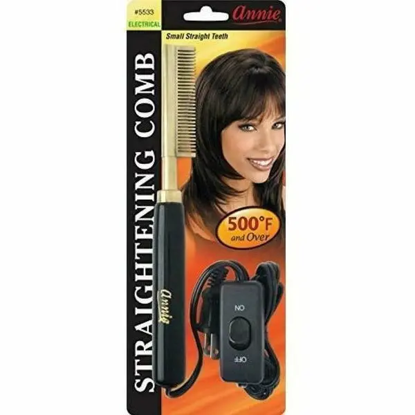 Annie: Straightening Comb - Small Straight Teeth #5533 1