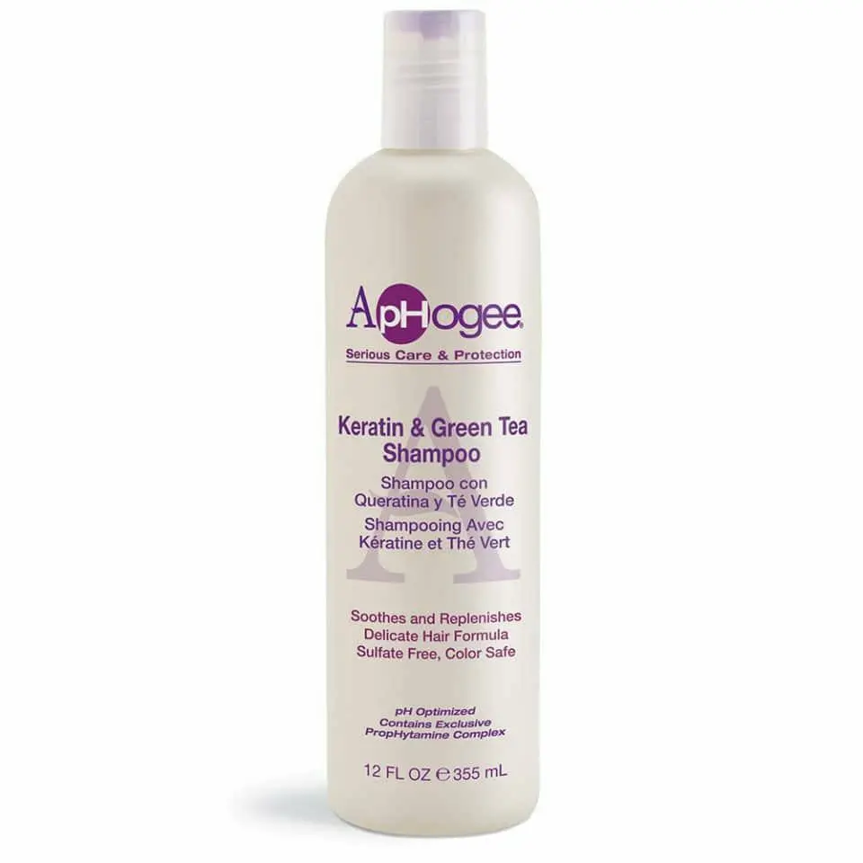 Aphogee: Keratin & Green Tea Shampoo 12Oz 1
