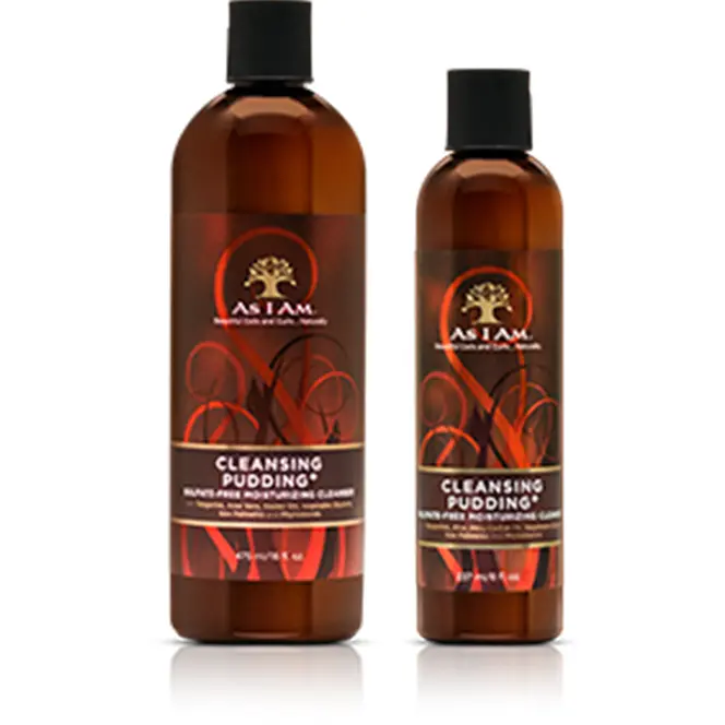 As I Am: Cleansing Pudding & Sulfate Free Moisturizing Cleanser  8Oz/16Oz 1
