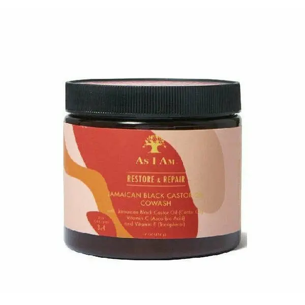As I Am: Jamaican Black Castor Oil Cowash 16Oz 1