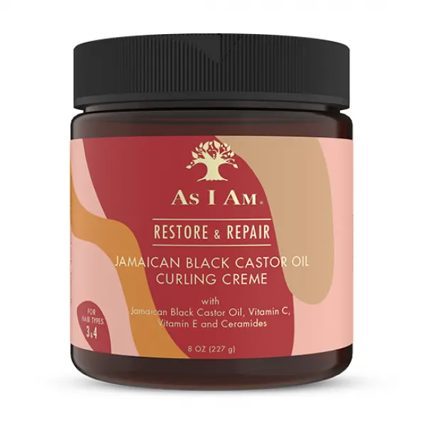As I Am: Jamaican Black Castor Oil Curling Creme 8 Oz 1