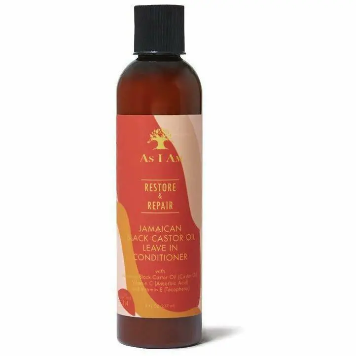 As I Am: Jamaican Black Castor Oil Leave-In Conditioner 8Oz 1