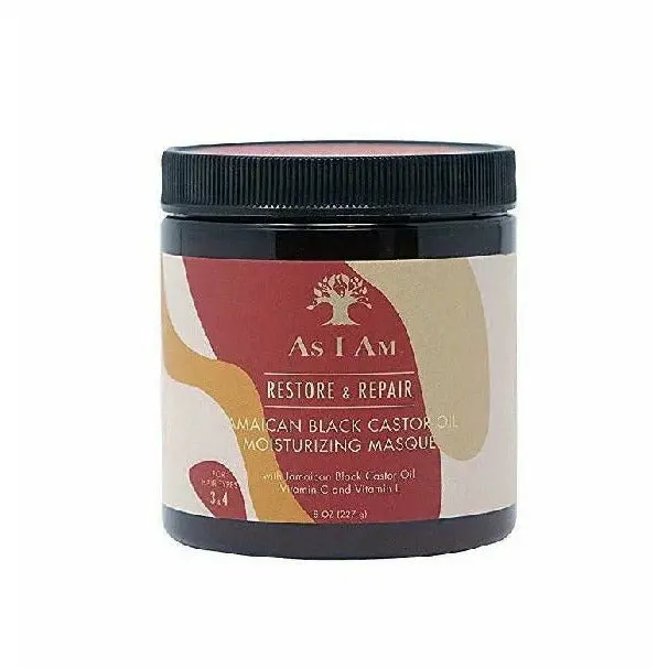 As I Am: Jamaican Black Castor Oil Moisturizing Masque 8Oz 1