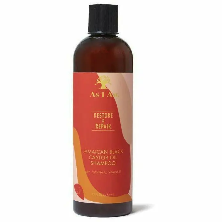 As I Am: Jamaican Black Castor Oil Shampoo 12Oz 1