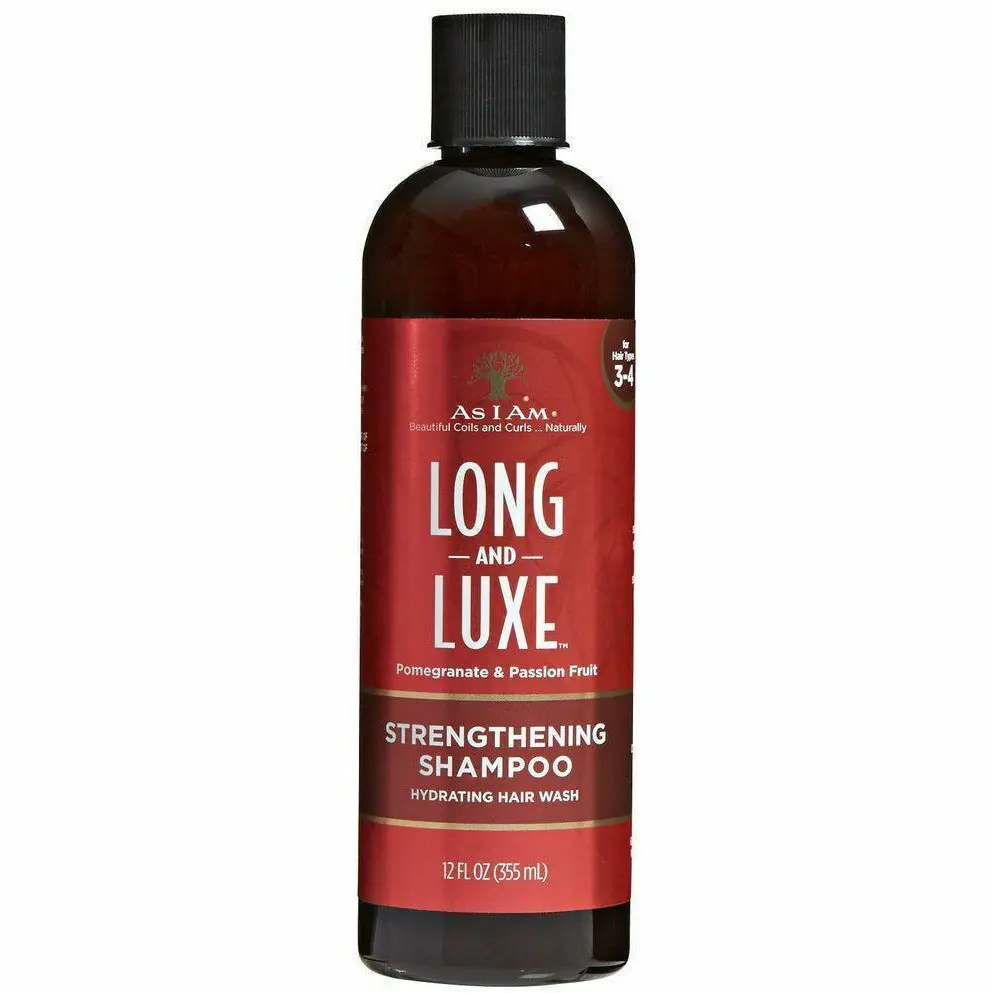 As I Am: Long & Luxe Strengthening Shampoo 12Oz 1