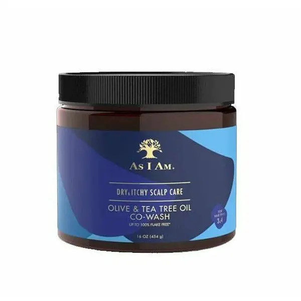 As I Am: Olive & Tea Tree Oil Cowash 16Oz 1