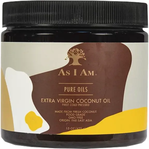 As I Am: Extra Virgin Coconut Oil 15 Oz 1