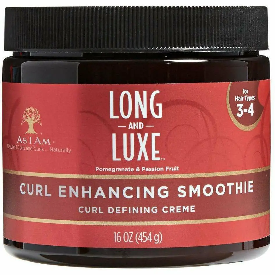 As I Am: Long & Luxe Curl Enhancing Smoothie 16Oz 1