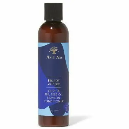 As I Am: Olive & Tea Tree Oil Leave In Conditioner 8Oz 1