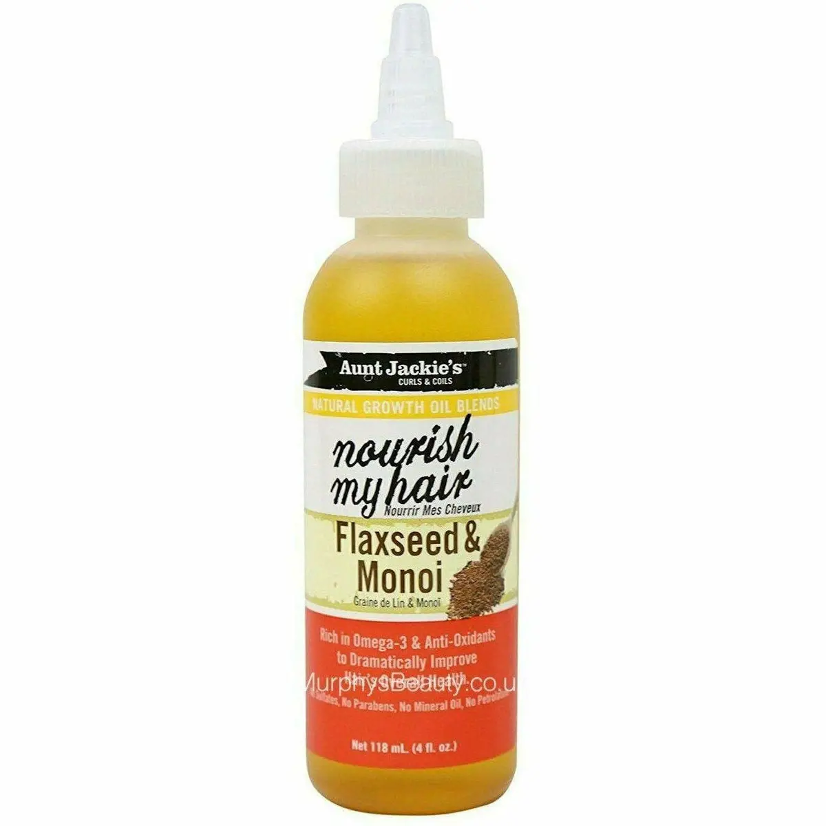 Aunt Jackie's: Nourish My Hair Flax Seed & Monoi Oil 1