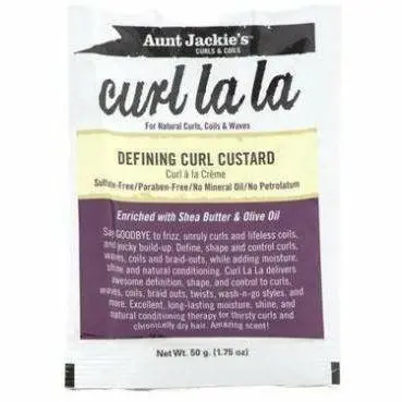 Aunt Jackie's Curl La La Defining Curl Custard 1.75 Oz 1