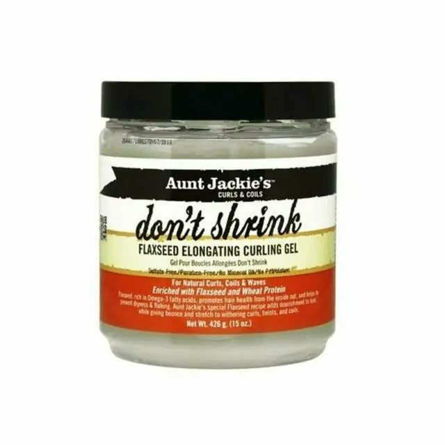 Aunt Jackie's: Don't Shrink Elongating Curling Gel 15Oz 1