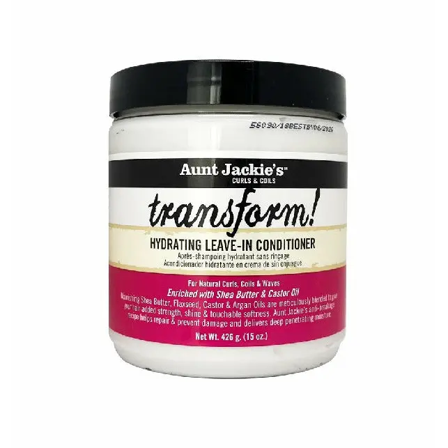 Aunt Jackie's: Transform Hydrating Leave-In Conditioner 15Oz 1