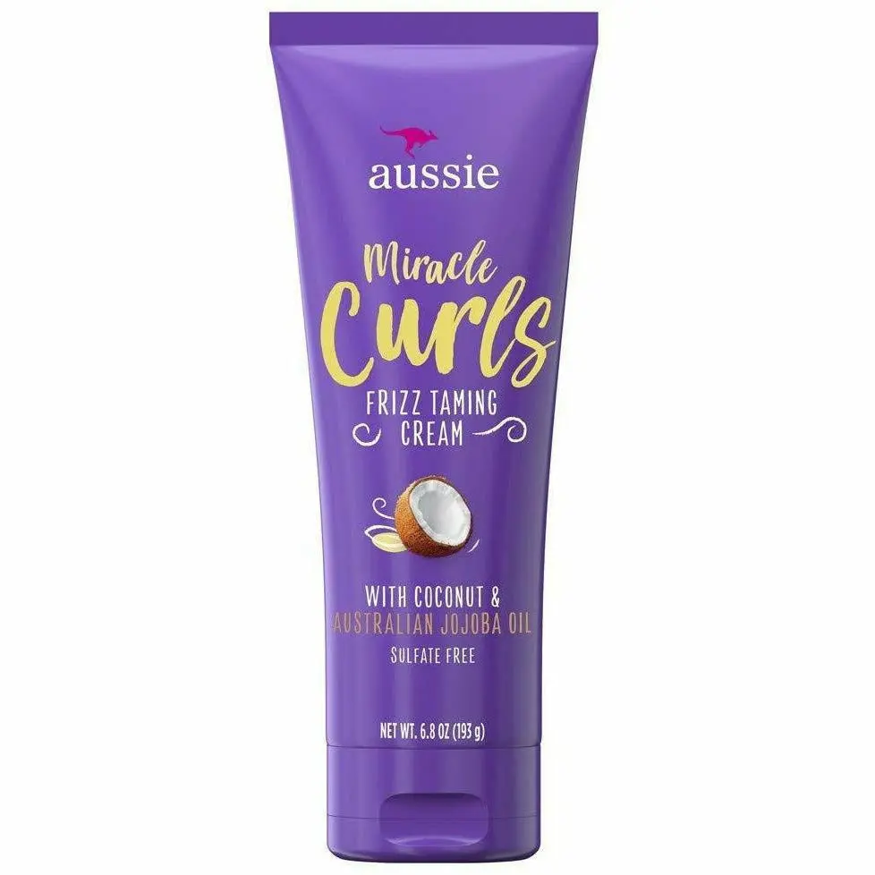 Aussie: Miracle Curls Frizz Taming Cream 6.8Oz 1