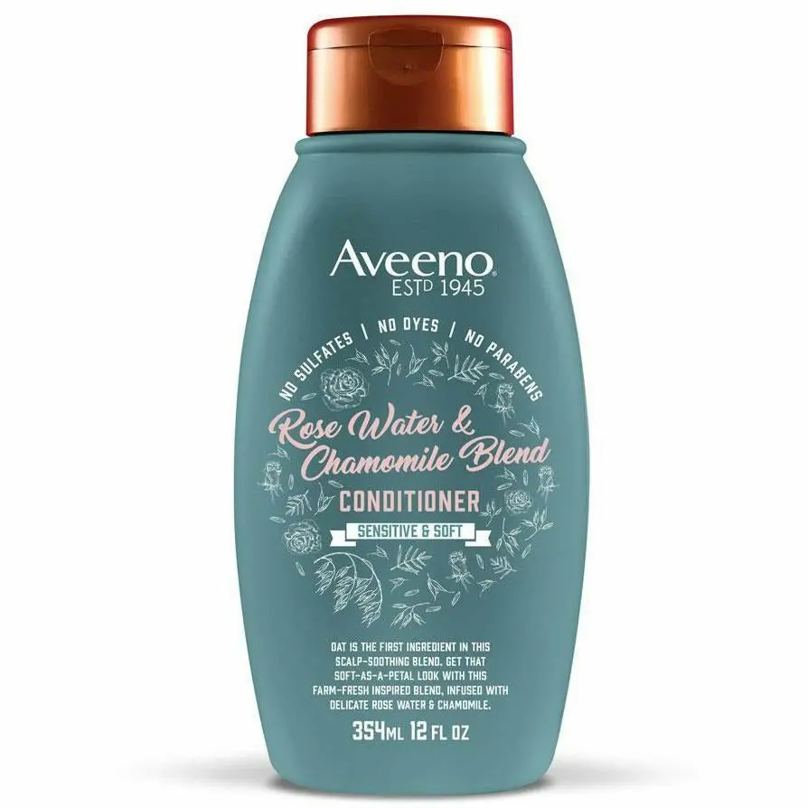 Aveeno: Rose Water & Chamomile Blend Conditioner 12Oz 1