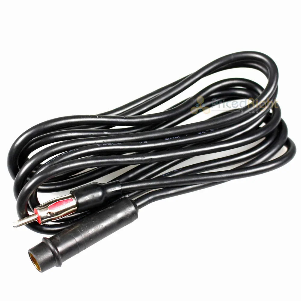 96" Antenna Extension 8' Cord Adapter Cable Male Female Car Audio Am Fm Radio﻿ 1