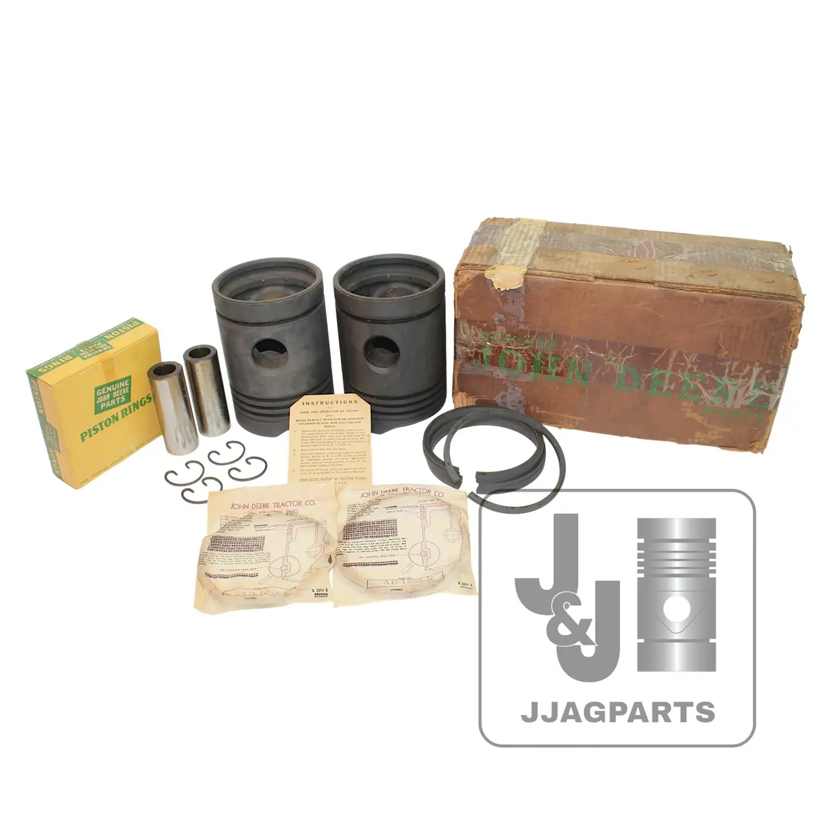 Piston Kit B2724r Ab-1465-R Fits John Deere 1