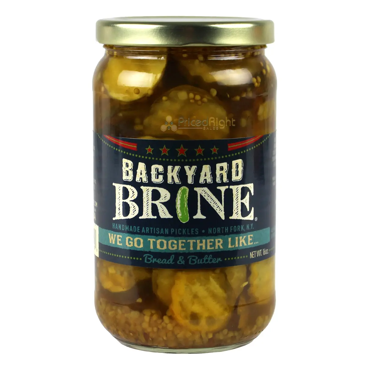 Backyard Brine We Go Together Like Bread And Butter Pickles 16 Oz Vegan 1