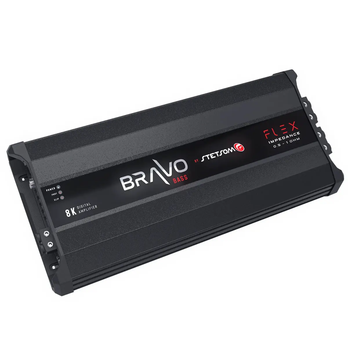 Stetsom Bravo Bass Flex 8K Mono Class D Car Audio Amplifier Auto 0.5 To 1 Ohm 1