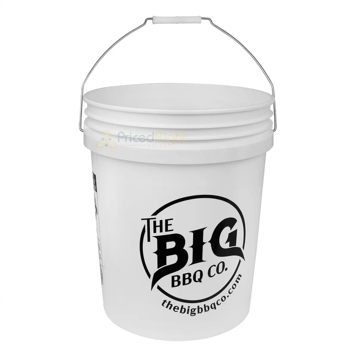 Big Bbq Company 5 Gallon Plastic Storage Bucket 12-Inch Diameter With Handle 1