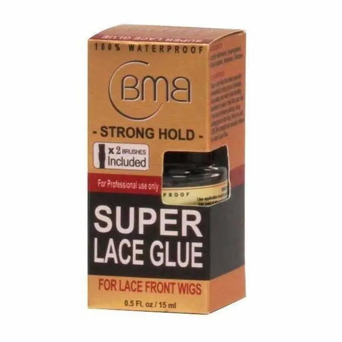 Bmb: Super Lace Glue For Lace Front Wigs Adhesive Super Hold - 0.5 Oz / 15 Ml 1