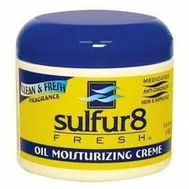 Sulfur8: Fresh Oil Moisturizing Creme 4Oz 1