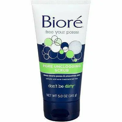 Biore: Pore Unclogging Scrub 5Oz 1