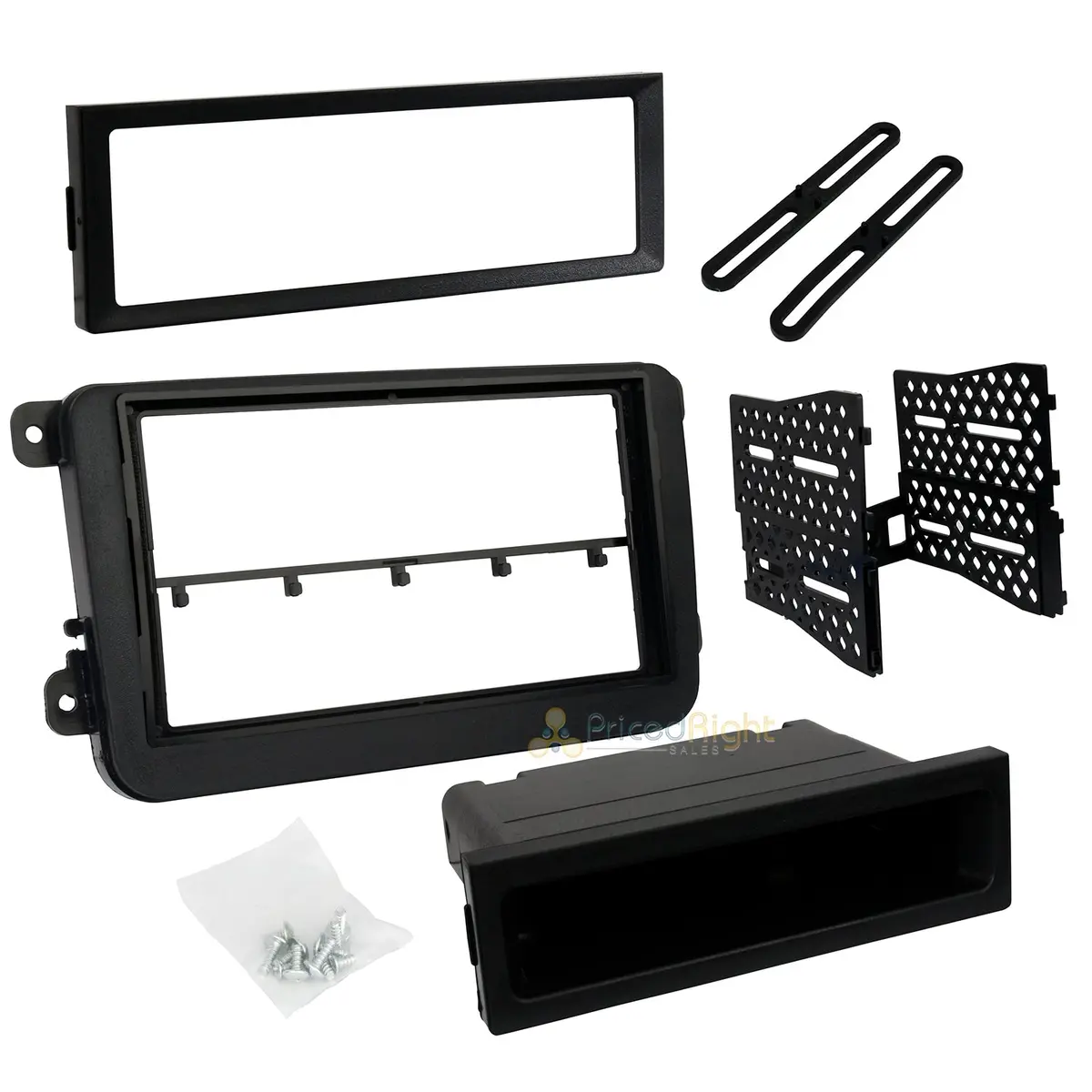 Pac 2006-2018 Single Or Double Din Dash Kit For Volkswagen Models Bkvwk1017 1