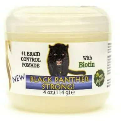 Black Panther Strong: 24Hr Braid Control Pomade 4Oz 1