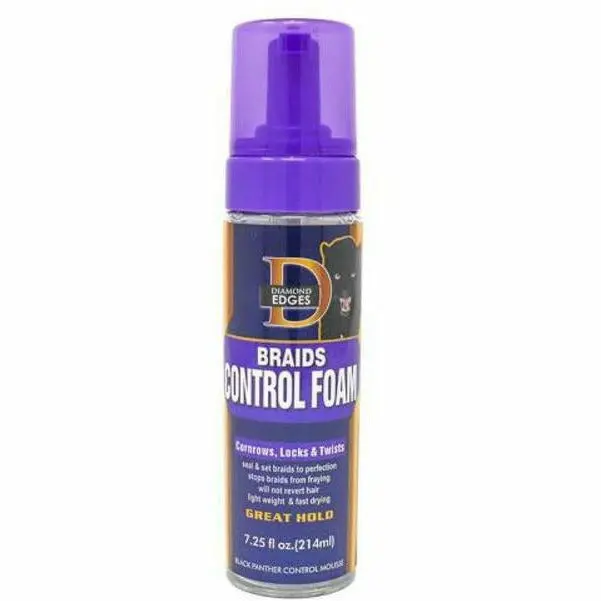 Black Panther Strong: Braids Control Foam 7.25Oz 1