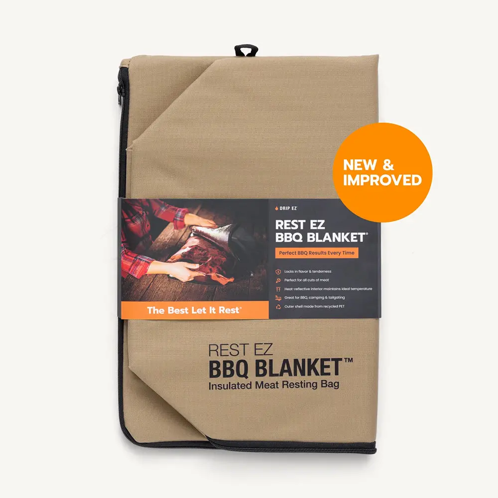 Dripez Rest Ez Bbq Blanket Khaki Heat Reflective Interior Blnkt-1-Kh 1