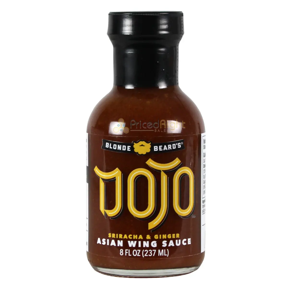 Blonde Beards Dojo Sriracha & Ginger Asian Wing Sauce 8 Oz Blonde-Dojo 1