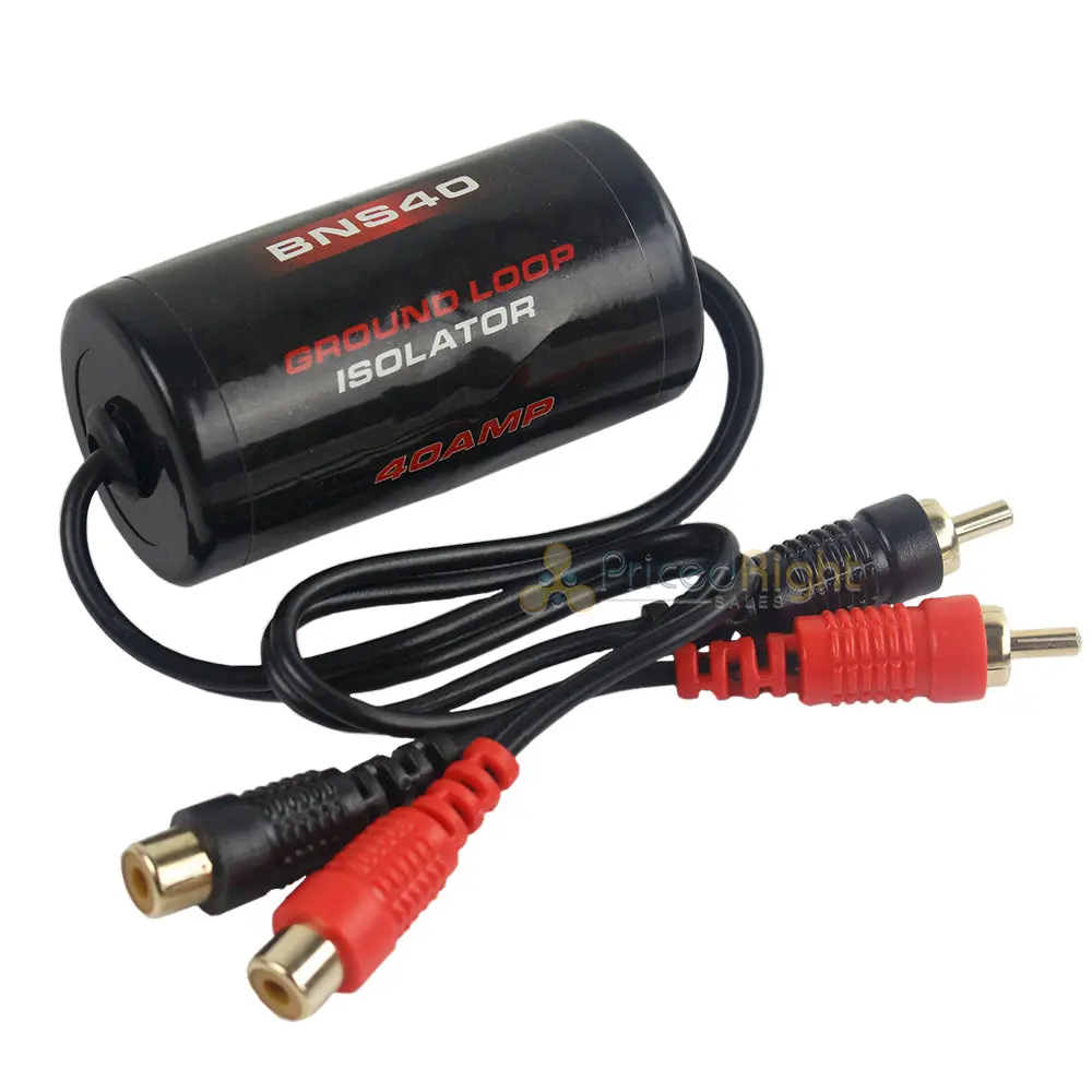 Ground Loop Isolator Noise Killing Filter Supressor Rca To Rca 40 Amp Car Home 1