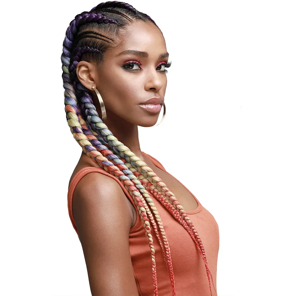Bobbi Boss: 3X Just Braid Pre-Feathered 54" - Final Sale 1
