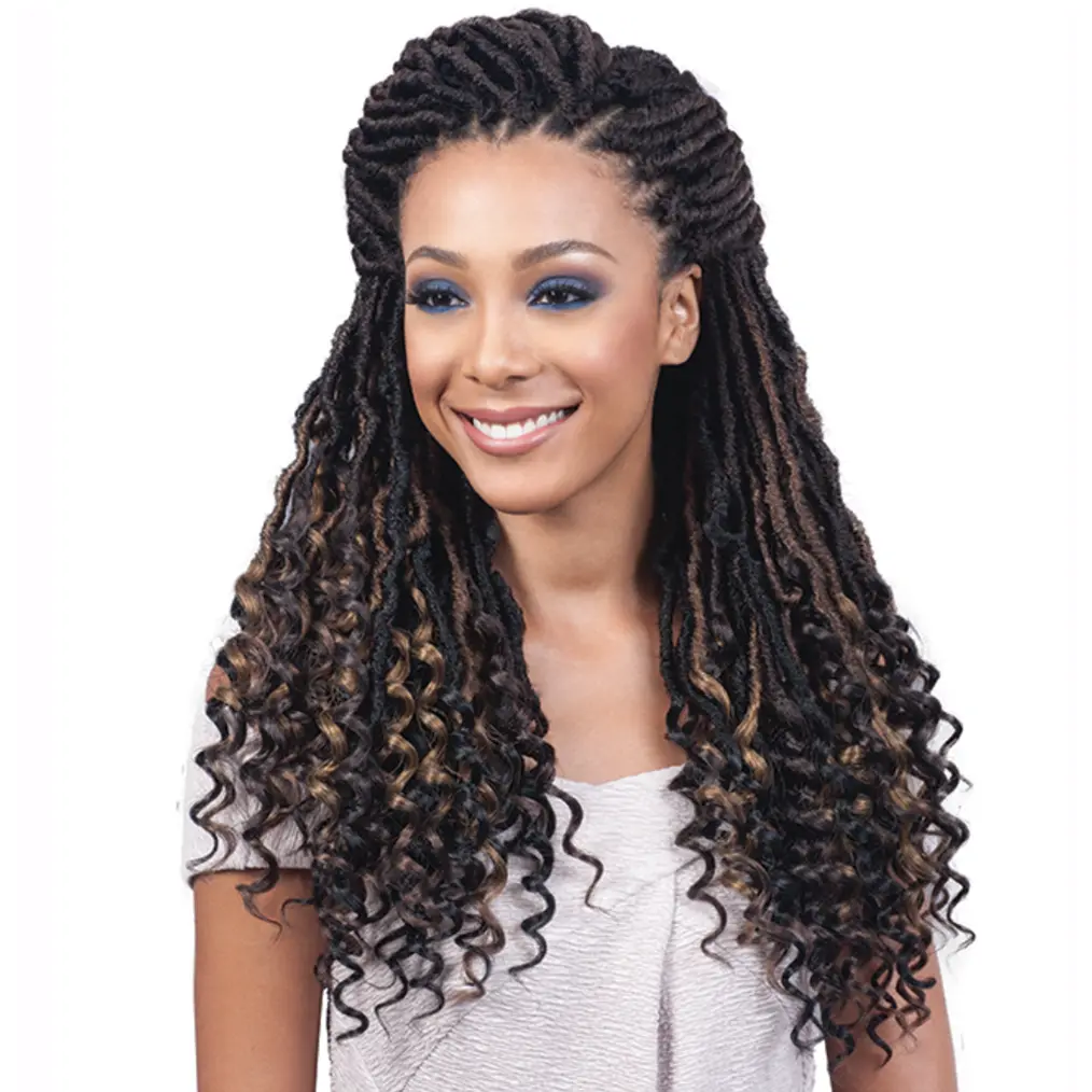 Bobbi Boss Nu Locs Curly Tips 20" 1