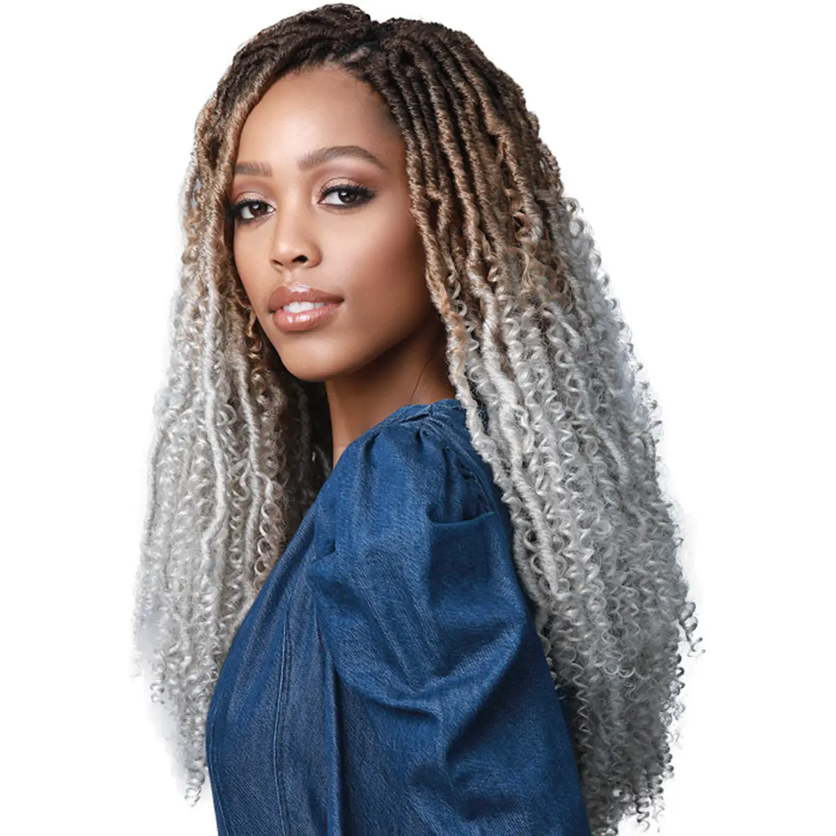 Bobbi Boss: 2X Nu Locs Water Curl Boho 18" 1