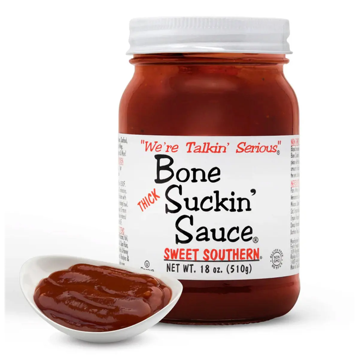 Bone Suckin Bbq Sauce Thicker Style 16 Oz Competition Rated Msg & Gluten Free 1