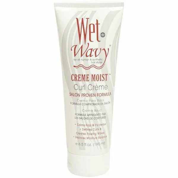 Wet & Wavy: Creme Moist Curl Creme 6.5Oz 1