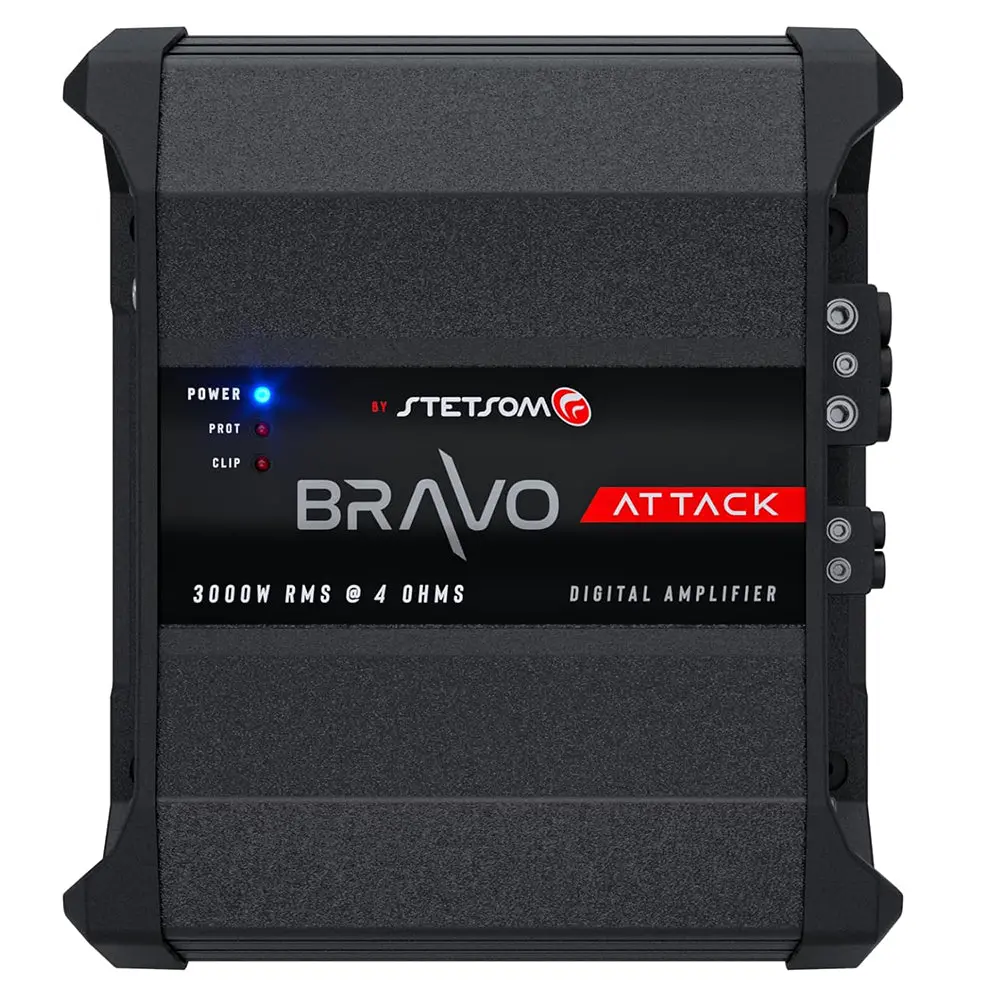 Stetsom 3000 Watts Rms Amplifier Mono Full Range Digital 4 Ohm Bravo Attack 1